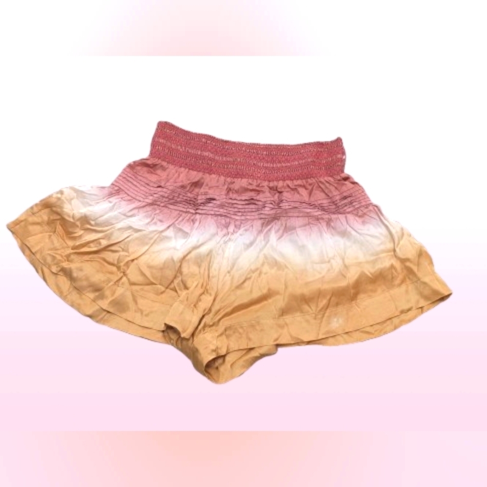 Chelsea & Violet Pink Gold Ombre Shorts Size Small